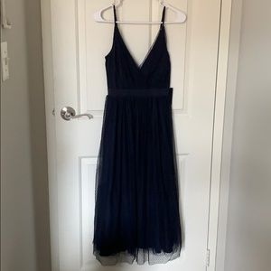 Blue Express midi dress